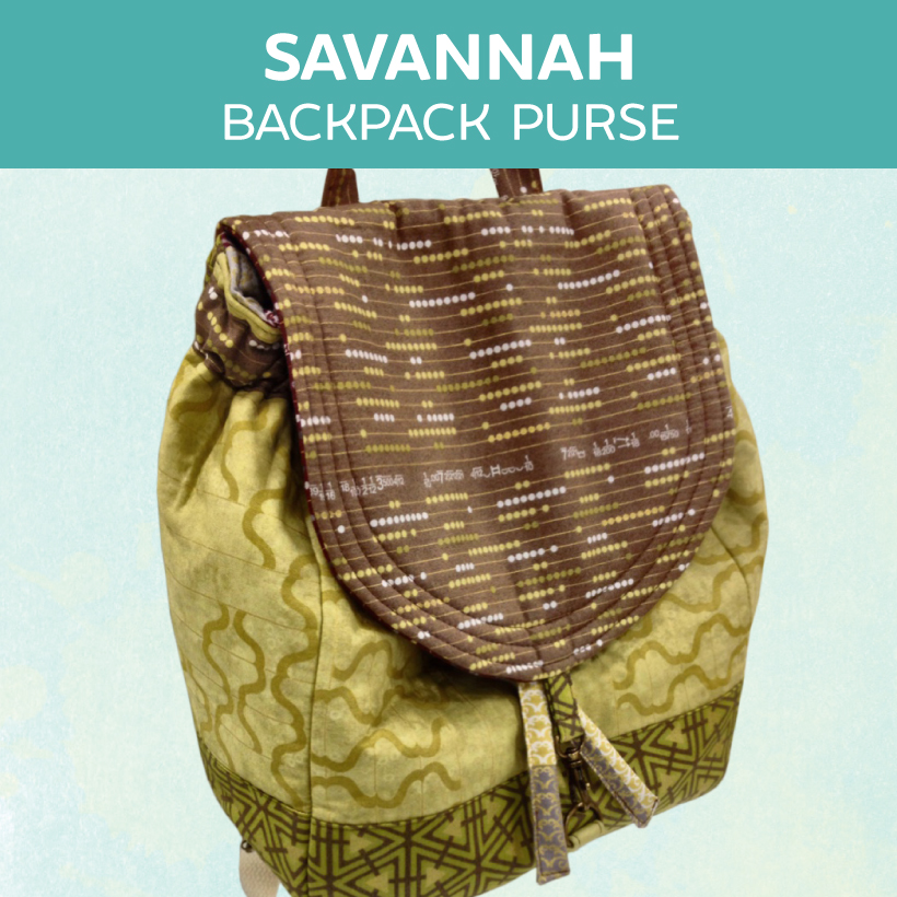 Quilt - Patterns - Bag Patterns - Savannah Tote